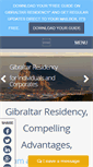 Mobile Screenshot of gibraltarresidency.co.uk